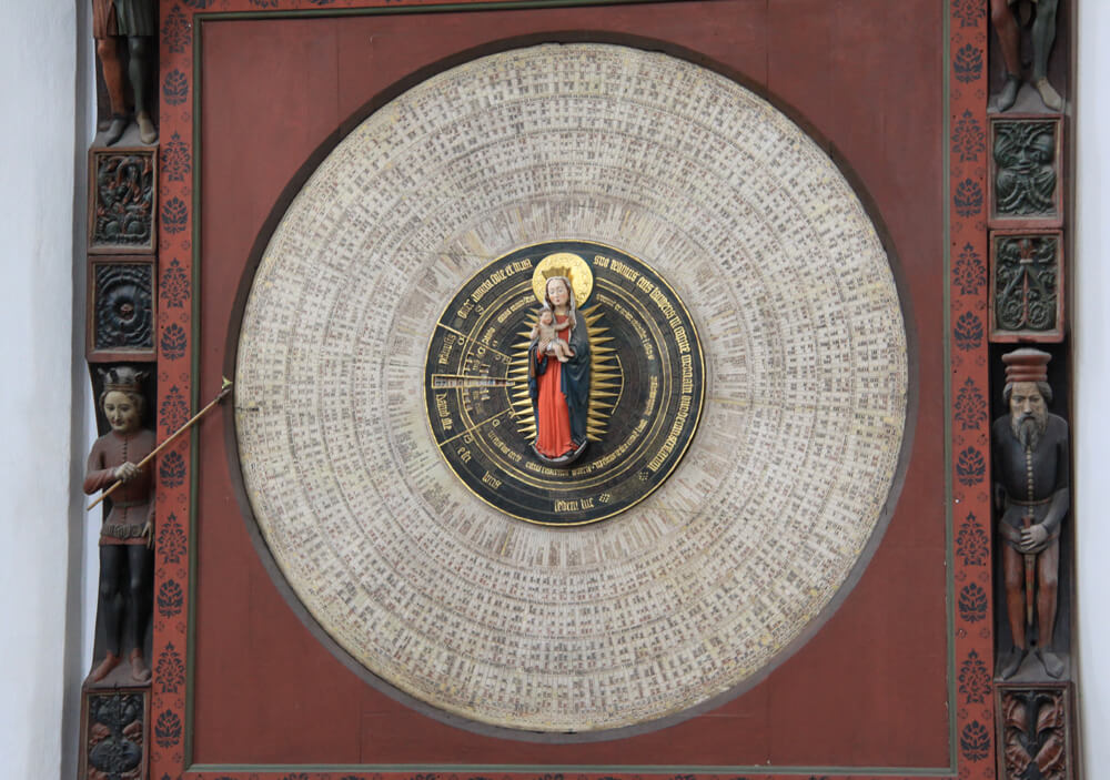 Zegar astronomiczny w Kościele Mariackim w Gdańsku